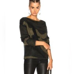 Rag & Bone Sinclair camo sweater